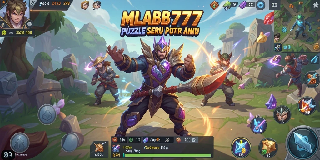 Screenshot MLBB777 menampilkan gameplay Puzzle yang menarik dan penuh tantangan.