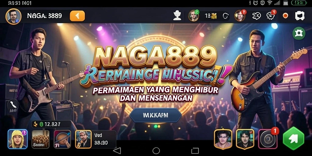 Tampilan gameplay NAGA889 yang penuh warna dan interaktif.