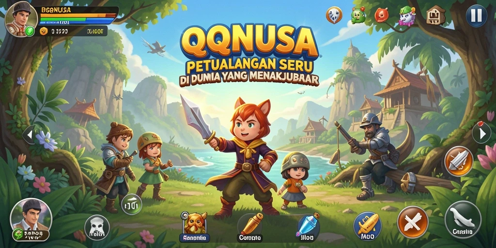 Screenshot gameplay yang menampilkan aksi seru di <strong>QQNUSA</strong>